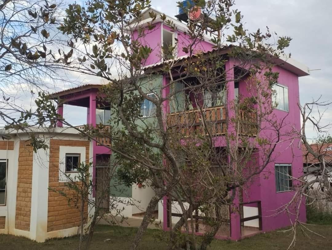 Flat Da Pousada Avalon Alto Paraíso de Goiás Exterior foto