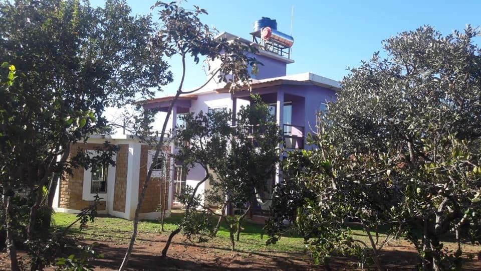 Flat Da Pousada Avalon Alto Paraíso de Goiás Exterior foto