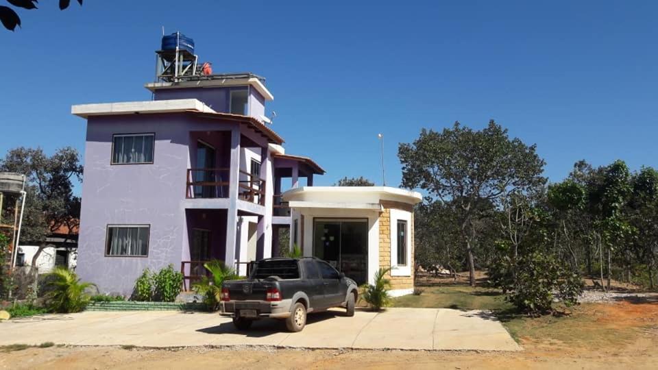 Flat Da Pousada Avalon Alto Paraíso de Goiás Exterior foto
