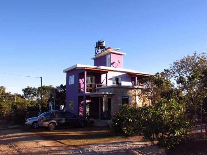 Flat Da Pousada Avalon Alto Paraíso de Goiás Exterior foto
