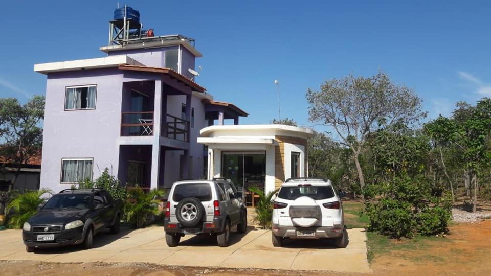 Flat Da Pousada Avalon Alto Paraíso de Goiás Exterior foto