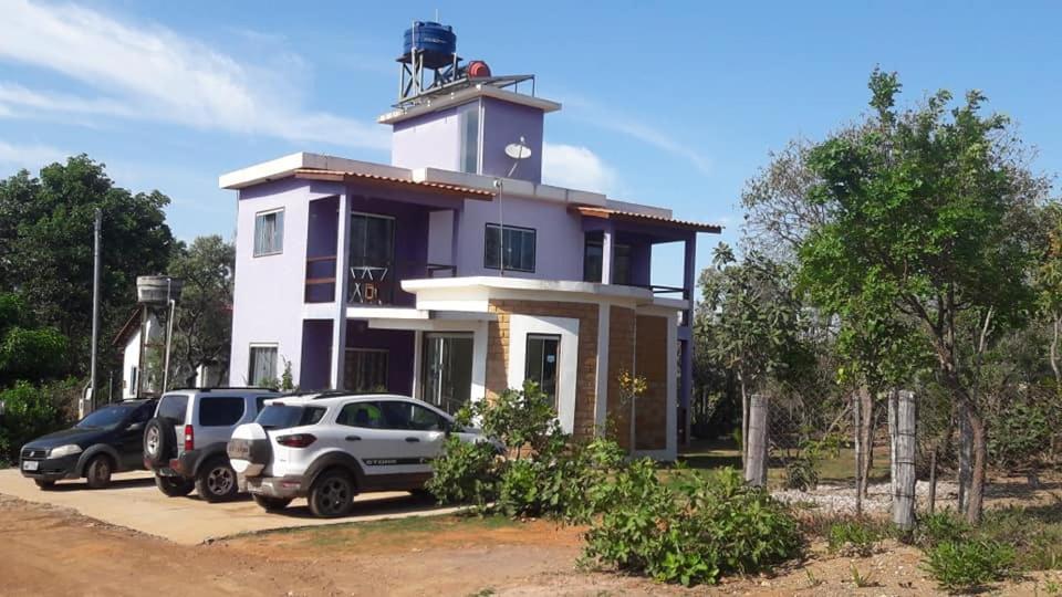 Flat Da Pousada Avalon Alto Paraíso de Goiás Exterior foto